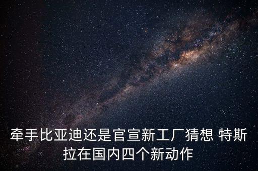 牽手比亞迪還是官宣新工廠猜想 特斯拉在國內四個新動作
