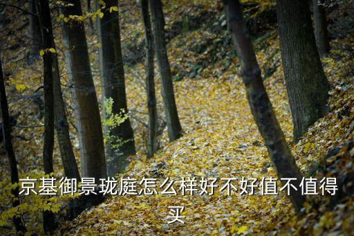  京基御景瓏庭怎么樣好不好值不值得買(mǎi)