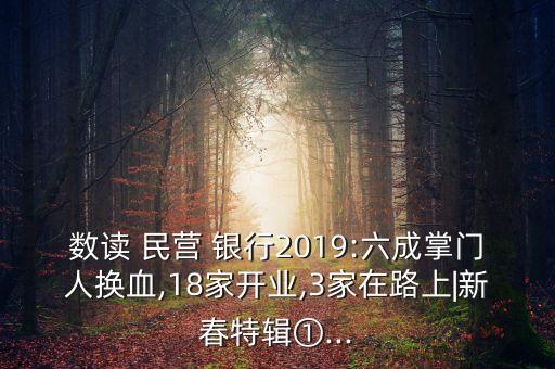 數(shù)讀 民營(yíng) 銀行2019:六成掌門人換血,18家開(kāi)業(yè),3家在路上|新春特輯①...