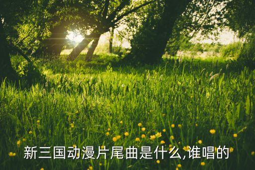 新三國(guó)動(dòng)漫片尾曲是什么,誰唱的