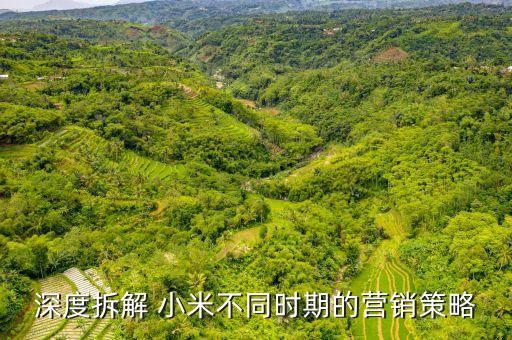 深度拆解 小米不同時(shí)期的營(yíng)銷策略