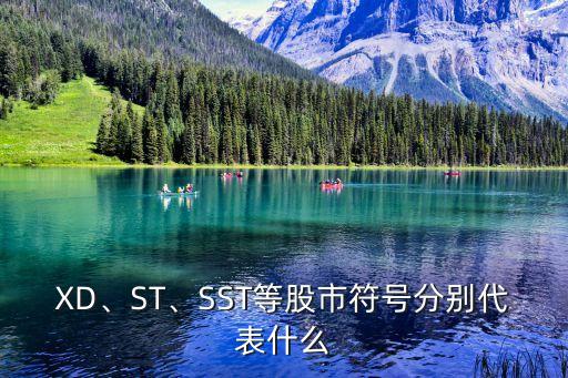 XD、ST、SST等股市符號(hào)分別代表什么