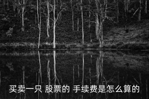 怎么算股票買入手續(xù)費(fèi),股票買入手續(xù)費(fèi)會(huì)算在成本價(jià)里面嗎