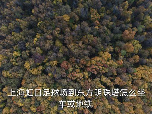  上海虹口足球場(chǎng)到東方明珠塔怎么坐車或地鐵