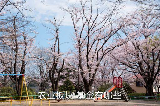 農業(yè)板塊 基金有哪些