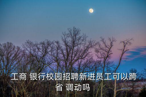 工商銀行地區(qū)調動