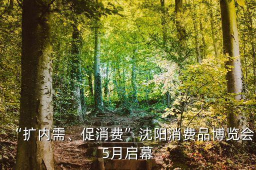 “擴(kuò)內(nèi)需、促消費(fèi)”沈陽(yáng)消費(fèi)品博覽會(huì)5月啟幕