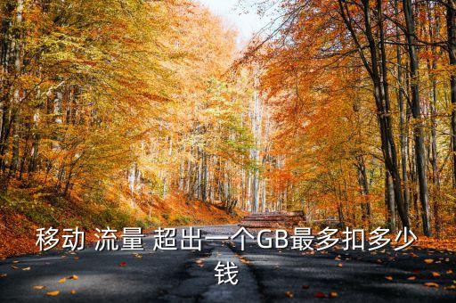 中國(guó)移動(dòng)4g超出流量計(jì)費(fèi)