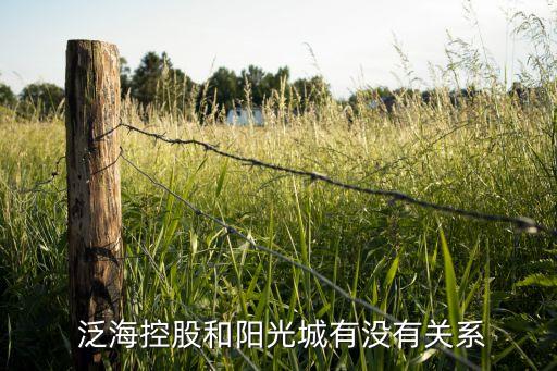  泛?？毓珊完柟獬怯袥]有關(guān)系