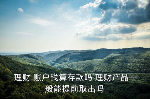 銀行理財(cái)賬戶(hù)