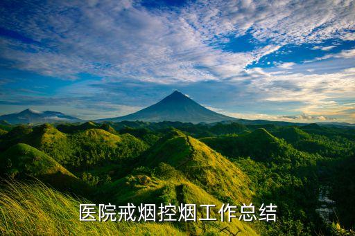 醫(yī)院戒煙控煙工作總結