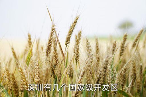 深圳有幾個(gè)國家級(jí)開發(fā)區(qū)