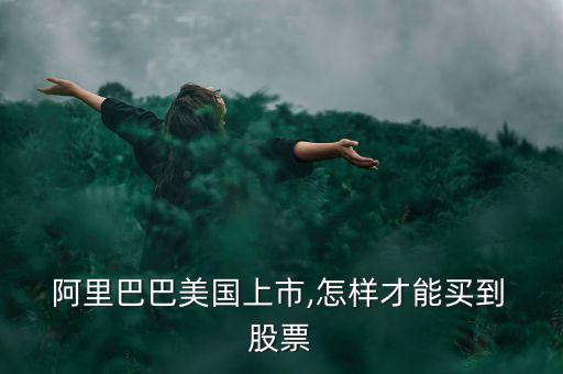  阿里巴巴美國(guó)上市,怎樣才能買(mǎi)到 股票