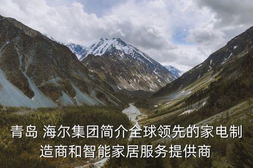 海爾集團(tuán)與哪個(gè)公司合作過(guò)