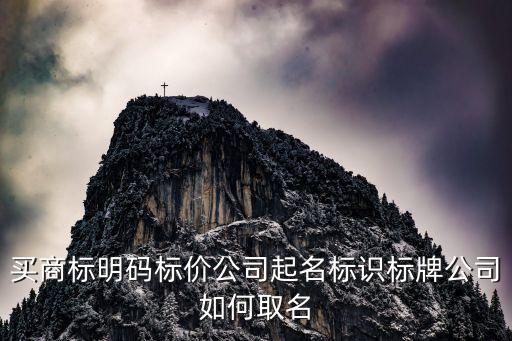 買商標(biāo)明碼標(biāo)價(jià)公司起名標(biāo)識標(biāo)牌公司如何取名