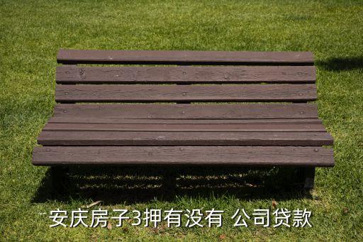 安慶房子3押有沒(méi)有 公司貸款